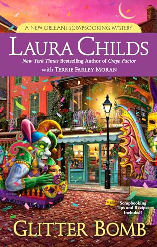 Glitter Bomb (By: Laura Childs,Terrie Farley Moran) cover