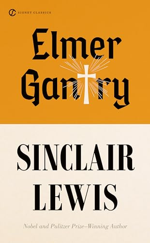 Elmer Gantry book cover