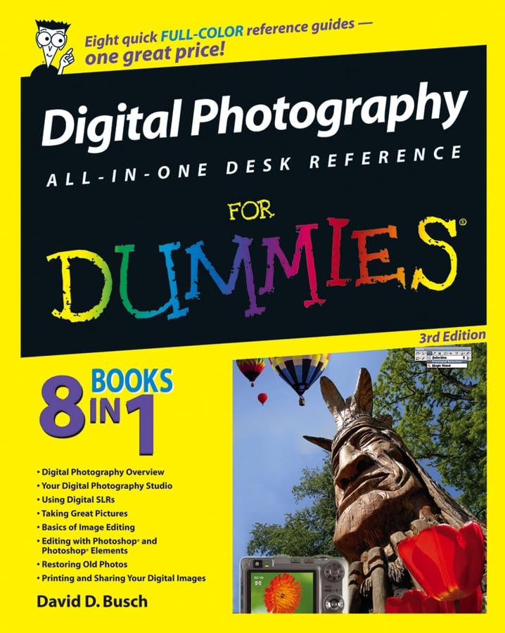 Digital Photography All-in-One Desk Reference For Dummies book cover