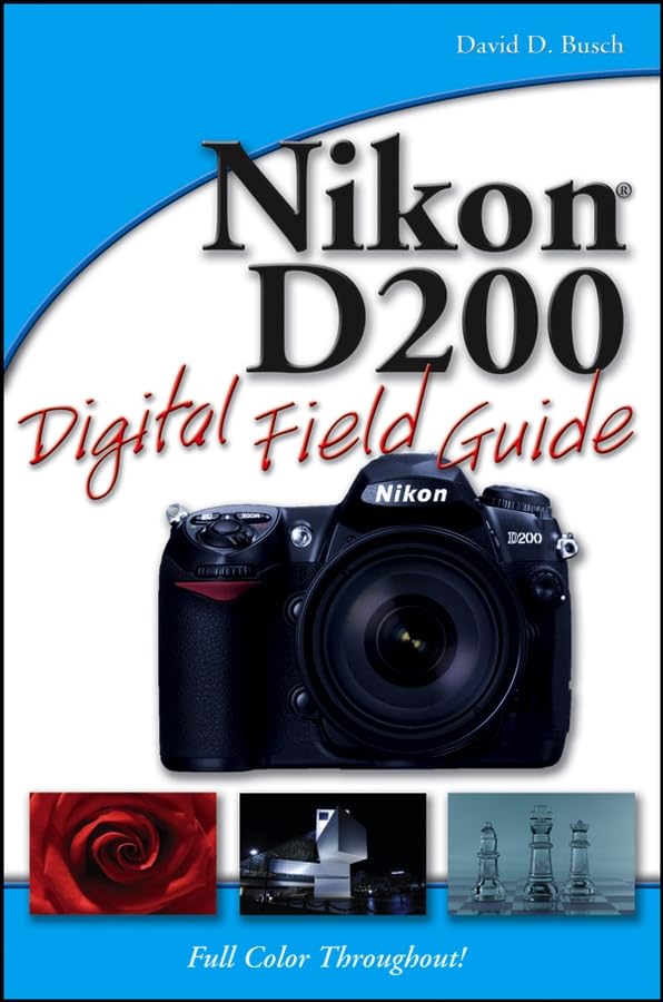 Nikon D200 Digital Field Guide book cover