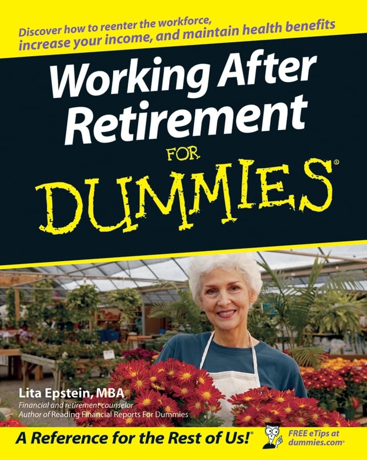 Working After Retirement For Dummies book cover