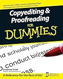 Copyediting And Proofreading For Dummies