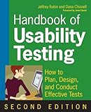 Handbook Of Usability Testing How To Plan Design And Conduct Effective Tests Second Edition