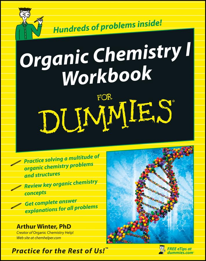 Portada de Organic Chemistry I Workbook For Dummies