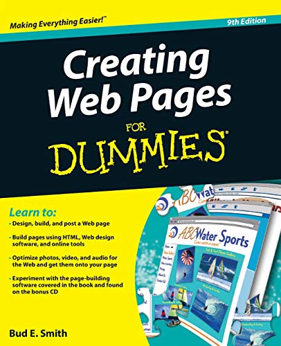 Creating Web Pages For Dummies book cover