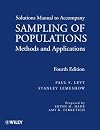 Sampling of Populations, Solutions Manual: Methods and Applications (Wiley Series in Survey Methodology)