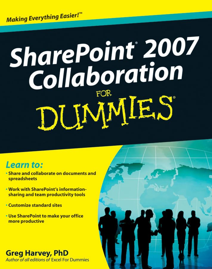 SharePoint 2007 Collaboration For Dummies book cover