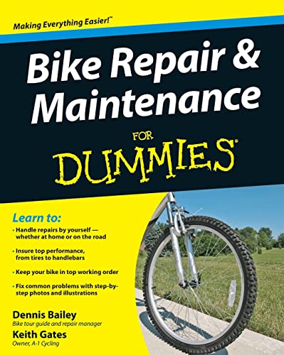 Cover of Bike Repair and Maintenance For Dummies
