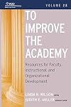 To Improve the Academy: Resources for Faculty, Instructional, & Organizational Development, Vol 28