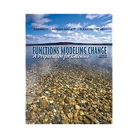 Functions Modeling Change: A Preparation for Calculus