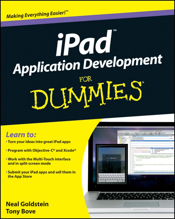 iPad Application Development for Dummies book cover
