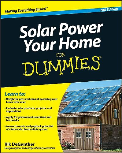 Cover of Solar Power Your Home For Dummies (For Dummies Series)