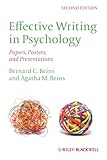 Effective Writing In Psychology Papers Postersand Presentations 2nd Edition