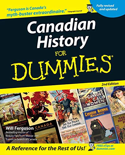 Canadian History for Dummies book cover