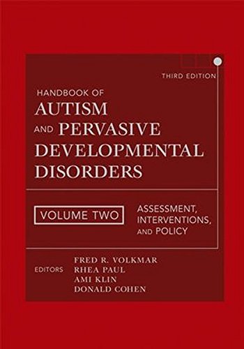 Cover of Handbook of Autism and Pervasive Developmental Disorders, Assessment, Interventions, and Policy