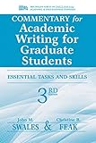 Commentary For Academic Writing For Graduate Students Essential Tasks And Skills