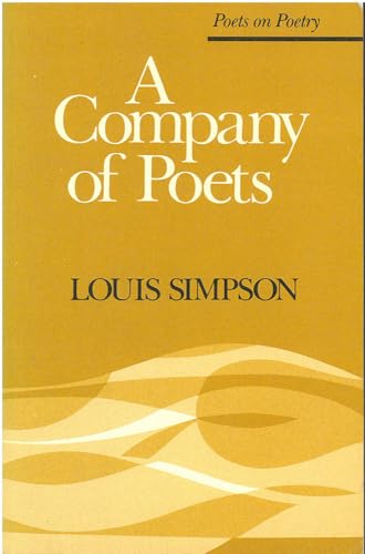 A Company of Poets (By: Louis Simpson) cover