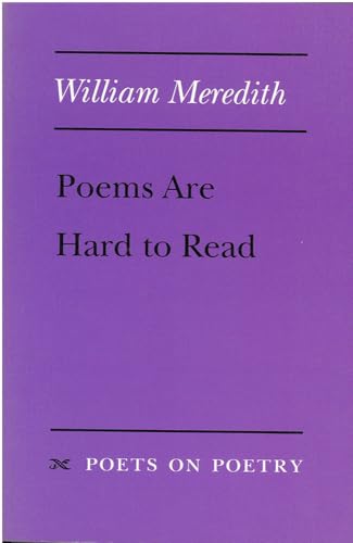Poems Are Hard to Read book cover