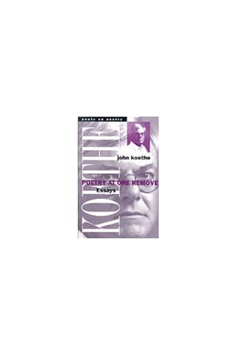 Poetry at One Remove book cover