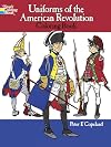 Uniforms of the American Revolution Coloring Book