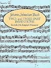 Bach : Two and Three-Part Inventions {score : piano solo} {Kalmus}