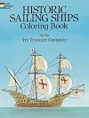 Historic Sailing Ships Coloring Book