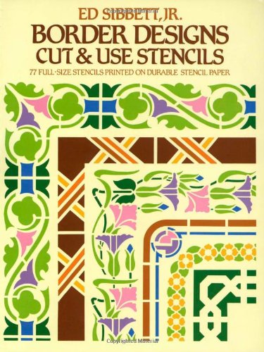 Border Designs Cut & Use Stencils book cover