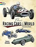 Classic Racing Cars Of The World Coloring Book Dover Pictorial Archive Series