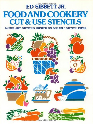 Food & Cookery Cut & Use Stencils book cover