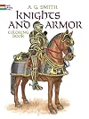 Knights and Armor Coloring Book