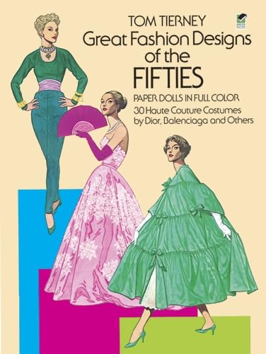 Cover of Great fashion designs of the fifties