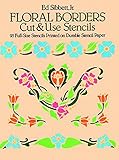 Floral Borders Cut And Use Stencils