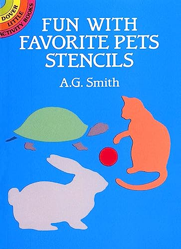 Fun with Favorite Pets Stencils book cover