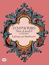 Beethoven : Symphony no.8 in F major, Op.93 + Symphony no.9 in D minor, Op.125 'Choral' [full score]