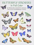 Butterfly Stickers In Full Color 88 Pressuresensitive Designs