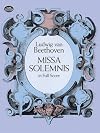 Beethoven : Missa Solemnis {score : full}