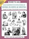 Books, Reading and Writing Illustrations CD-ROM and Book (Dover Electronic Clip Art)
