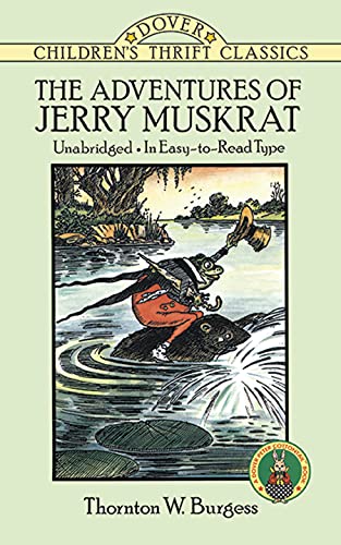 The Adventures of Jerry Muskrat book cover