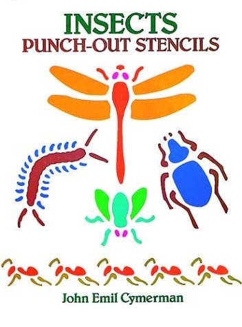 Insects Punch-Out Stencils book cover