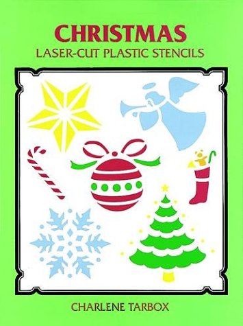 Easy-to-Use Christmas Designs Plastic Stencils book cover