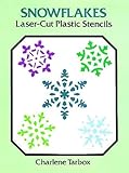 Snowflakes Lasercut Plastic Stencils