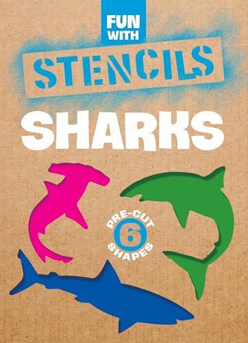 Fun with Stencils: Sharks book cover