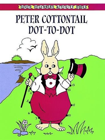 Peter Cottontail Dot-to-Dot book cover