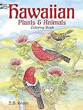 Hawaiian Plants And Animals Coloring Book Dover Nature Coloring Book