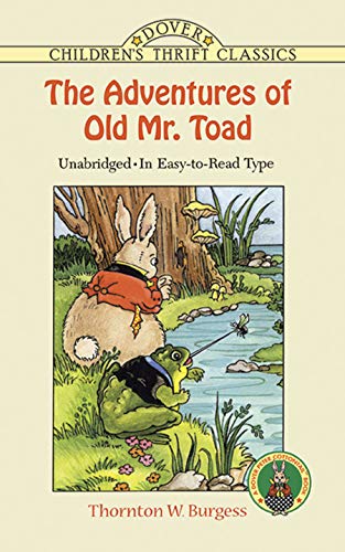 The Adventures of Old Mr. Toad book cover