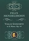 Violin Concerto in E Minor, op. 64 [full score]