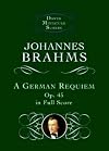Brahms : German Requiem [score : study]