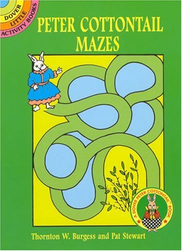 Peter Cottontail Mazes book cover