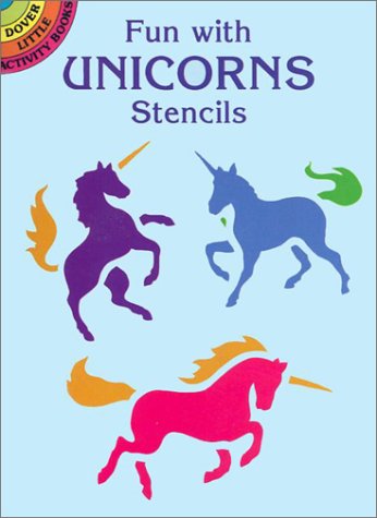 Fun with Unicorns Stencils book cover