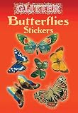 Glitter Butterflies Stickers Dover Stickers
